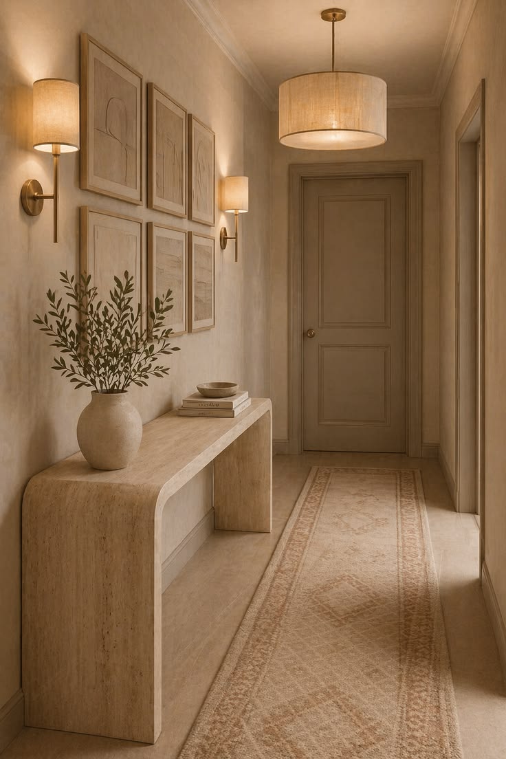 ديكور ممرات ومداخل داخلية راقية - Ibuilding